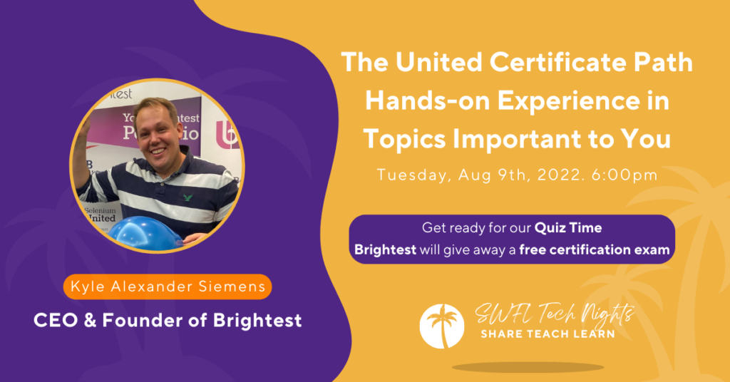 The United Certificate Path – Hands-on Experience in Topics Important to You.
